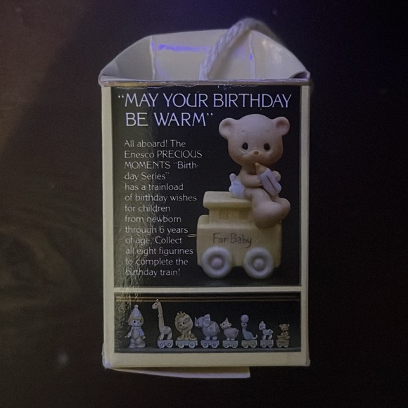 NWT “ for baby “ precious moments birthday series 1985 - Picture 7 of 8